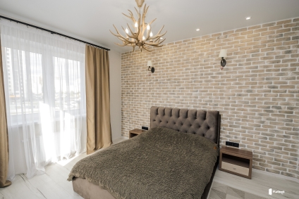 Комфортная квартира с большой ванной и балконом